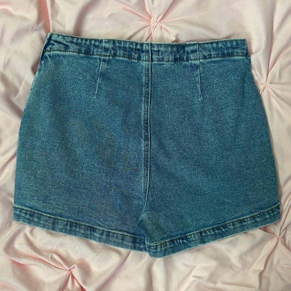 Wild Fable Light Blue Denim Skirt - Picture 3 of 5